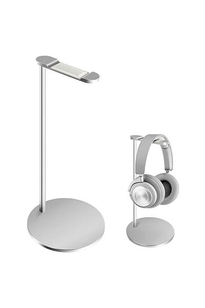 Generic White Universal Headphone Stand Headset Hanger Esports Desktop Display Hanging Bracket Gaming Deskto
