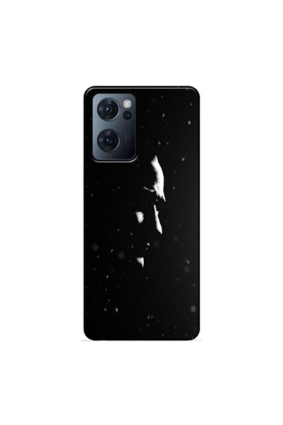 Zebana Oppo Reno 7 4g Compatible Case Ataturk Silhouette Silicone Case (Printed)