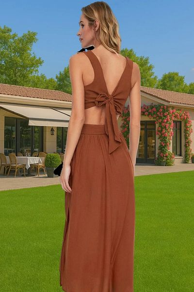 PayBuy Summer Maxi Dress Woven Crinkle Viscose Beach Wear Comfortable Use Premium Quality Durable Material