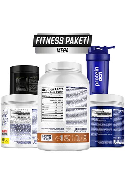 Proteinocean Mega Fitness Pack - Dubai Chocolate, Strawberry Lemon