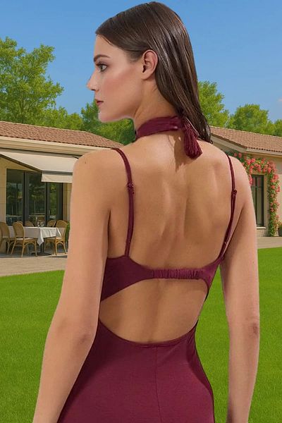 PayBuy Maxi Knitted Cut Out Beach Dress Viscose Elastane Summer Quality Craftsmanship Distinguished Material Stylish Appearance