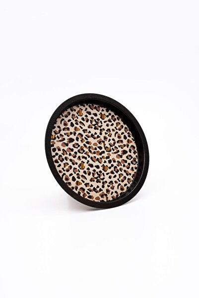 EVLE Ee197-v4 Leo Desenli Yuvarlak Tepsi 32 Cm