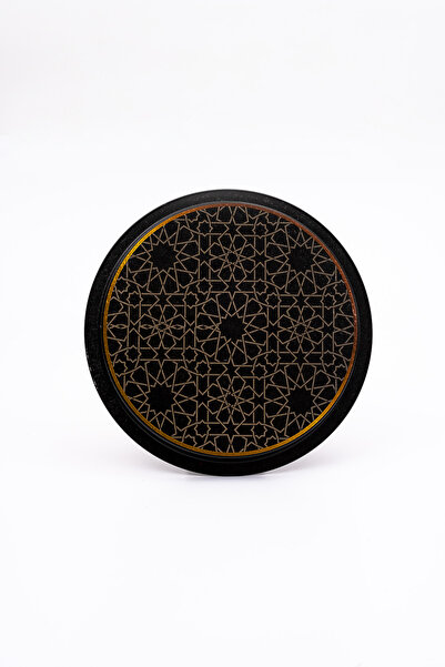 EVLE Ee197-v2 Trellis Desenli Yuvarlak Tepsi 32 Cm