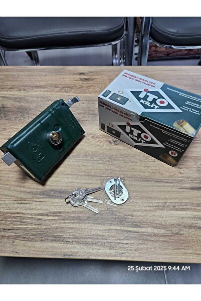 İto İTO TİRAJLI KAPI KİLİDİ 1170 KARŞILIKSIZ YEŞİL