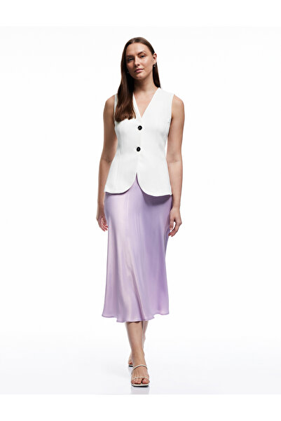 Koton Віскозна тканина, міді-довжина, атласна спідниця-кльош