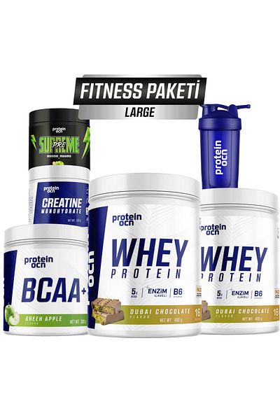 Proteinocean Fitness Pack Large - Dubai Chocolate Green Apple