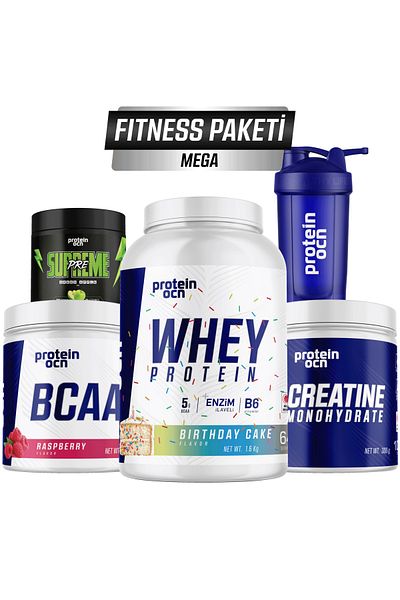 Proteinocean Mega Fitness Pack - Raspberry Birthday Cake