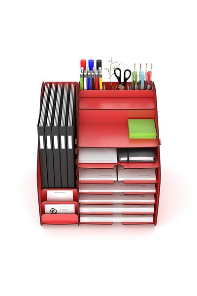 Design OTTO Fx-xl Modest 6 Color A4 Document Shelf Desktop Organizer