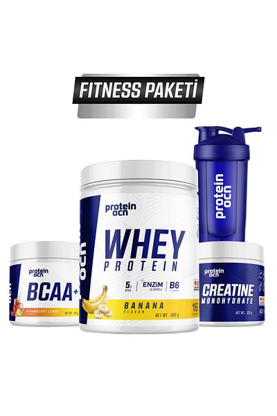 Proteinocean Fitness Pack - Banana Strawberry Lemon