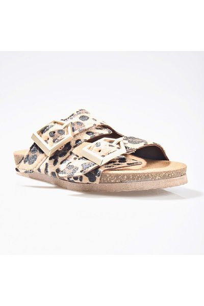 Zeyn 8181 Women's Genuine Leather Slippers