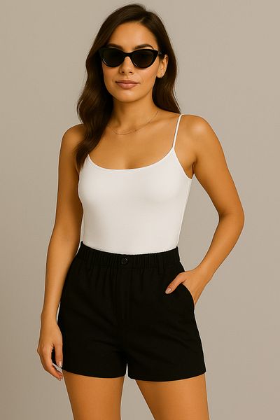 modavingo WOMEN'S WHITE RUBBER ASK.FRONT BACK DOUBLE FLOOR POLYEMID BODY