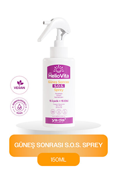 ya da multicosmetics HelioVita Ferahlatıcı ve Rahatlatıcı Etkili Güneş Sonras...