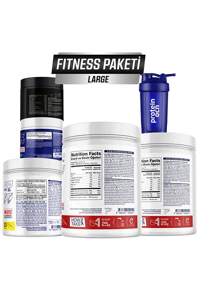 Proteinocean Large Fitness Pack - Strawberry, Strawberry and Lemon