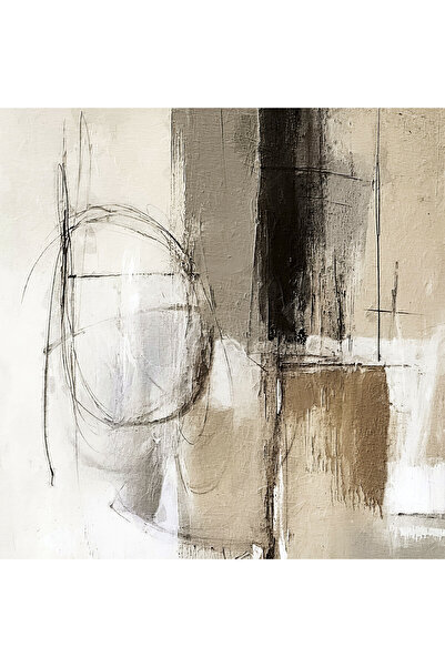 Vetro Design Abstract Lines Framed Painting Set