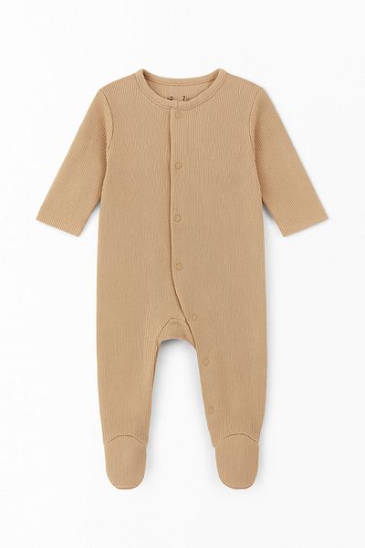For My Baby Jumpsuit with Front Snaps and Booties