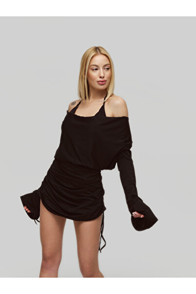 THIVALEN Siyah Sandy Pareo