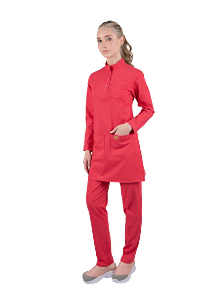 Brl Üniforma Costum chirurgical BRL Tesettür Flex cu model Panda - Floare de ...