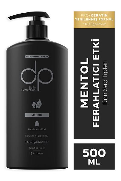 DP Daily Perfection Menthol Shampoo - 500 ml