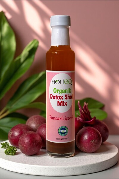 HOLİGO Organik Pancar Detox Shot Mix (PANCARLI IÇECEK) (PESTİSİT ANALİZLİ)