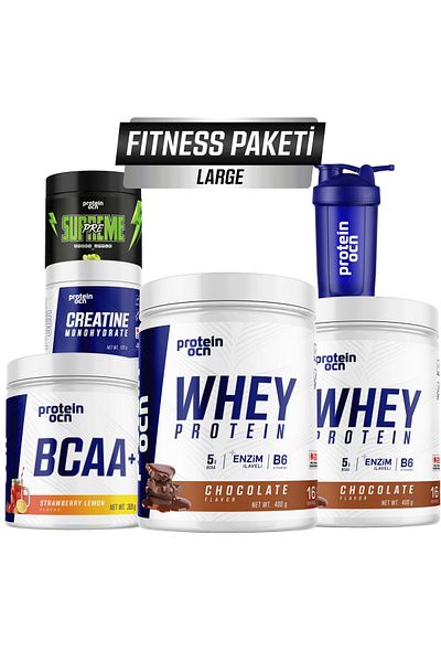 Proteinocean Large Fitness Pack - Chocolate, Strawberry and Lemon