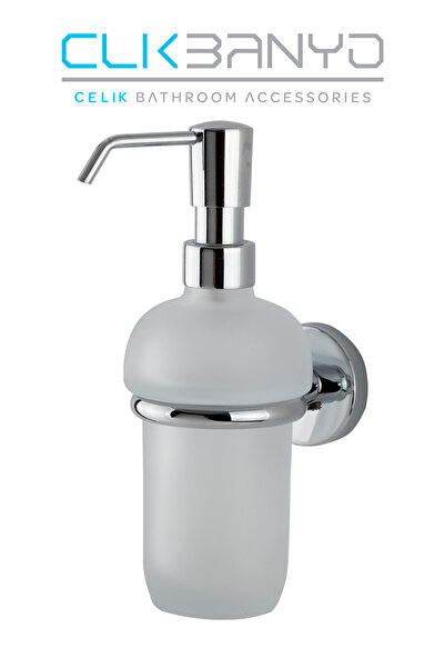 ÇELİK BANYO Dilek Liquid Soap Dispenser Brass Material (10 Years Warranty)