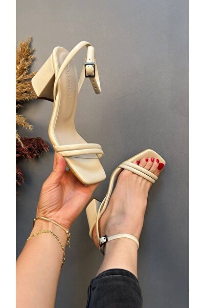 Mitto أحذية نسائية صيفية بكعب عالٍ