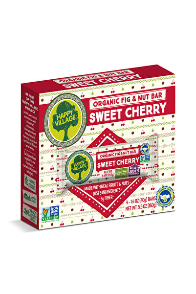 happy vıllage Organik Kiraz&incir&fındık Bar - Meyve Barı- Organik Meyve Barı...