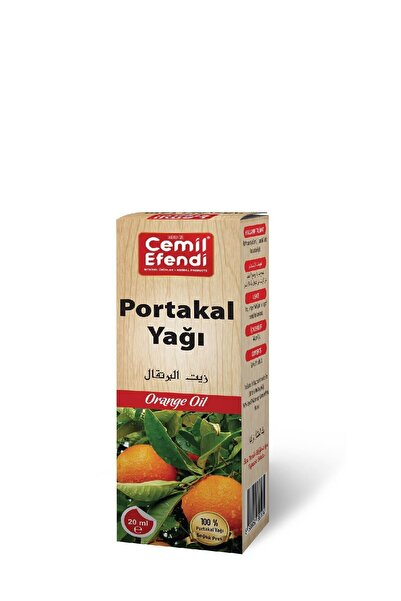 Cemilefendi Orange Oil 20 ml 100% Natural