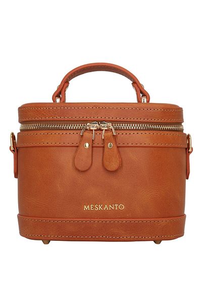 Meskanto Hilton Genuine Leather Chain Strap Box Bag