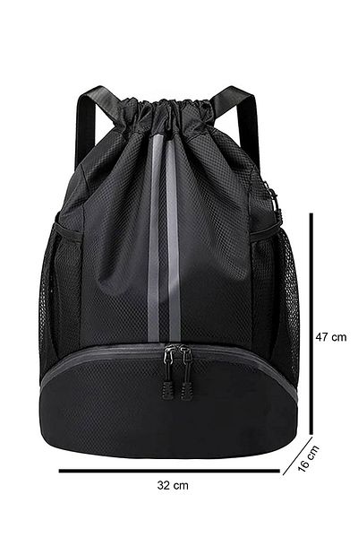 woys Unisex Backpack Football Fitness Basketball Travel School Sports Backpack