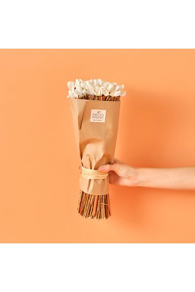 Bella Maison Μπουκέτο λουλουδιών White Daisy Branch Λευκό (35 cm)