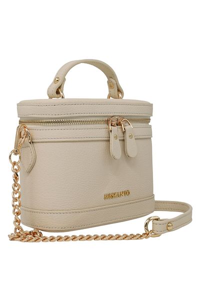 Meskanto Hilton Genuine Leather Chain Strap Box Bag