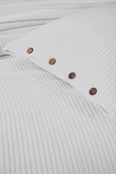Cottonest Single Knit Pique Bed Spread with Pillow