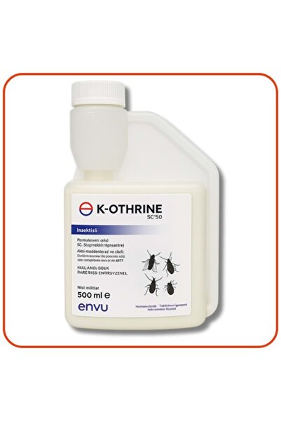k othrıne Bayer 500 ml K-othrine Sc 50 Kokusuz Bit Pire Hamamböceği Kene Tahtakurusu Ilacı Skt.2028