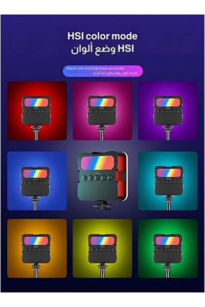 EGG Photography Light Clip On Phone Laptop, Portable Rechargeable LED Camera Fill Light Panel