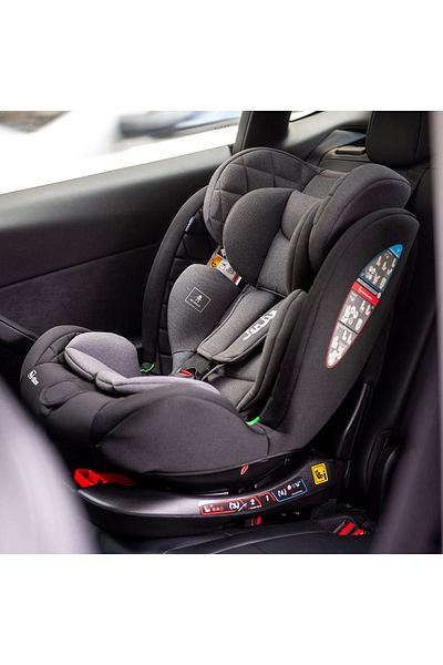 Juju Scaun Auto Juju Total 360 i-Size, Negru