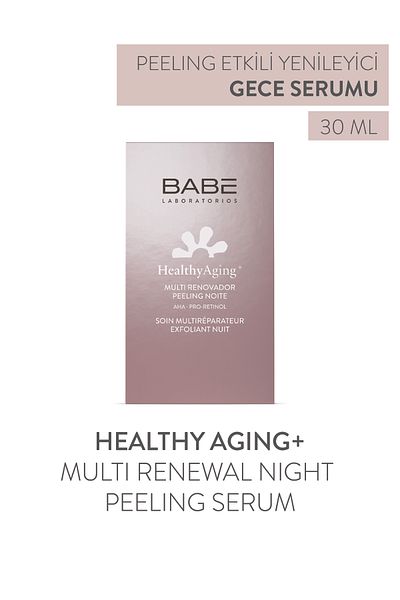 Babe Laboratorios Effective Night Serum 30ml- Babe Multi Renewal Night Peeling
