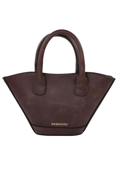Meskanto Bouquet Genuine Leather Hand and Shoulder Bag with Strap
