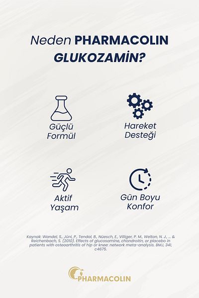 Pharmacolin Glucosamine 60 Tablets