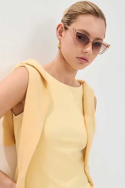 Eyesofia Flora Nude Mink Unisex 2025 New Season Sunglasses