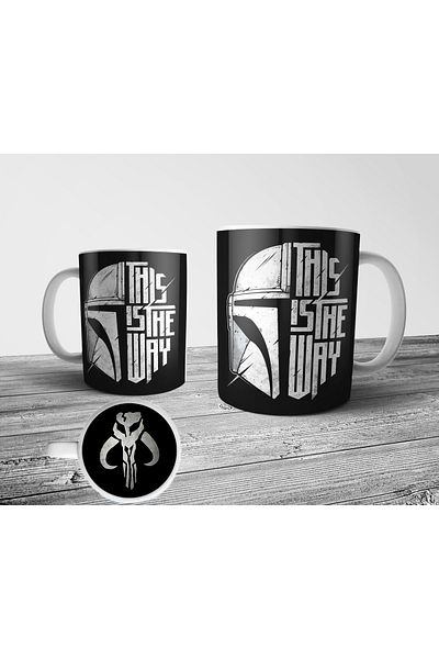 Pixxa The Mandalorian This Is The Way Star Wars Mug Cup Model 14