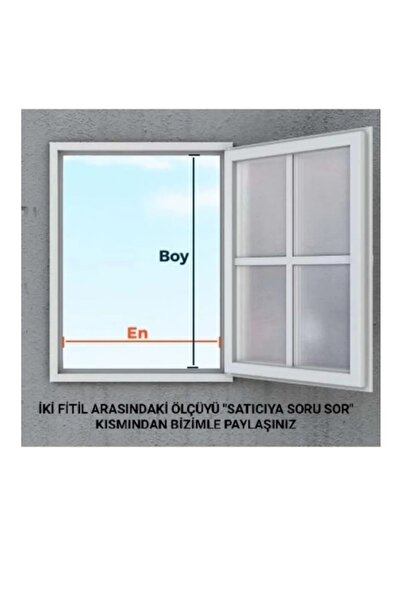 Van Aks Meşe Yapı Sineklik Menteşeli Pencere Beyaz (B0Y=130&EN=70)(BOY=130&EN=60)(BOY=130&EN=45) (125X60) Özel Ölçüde