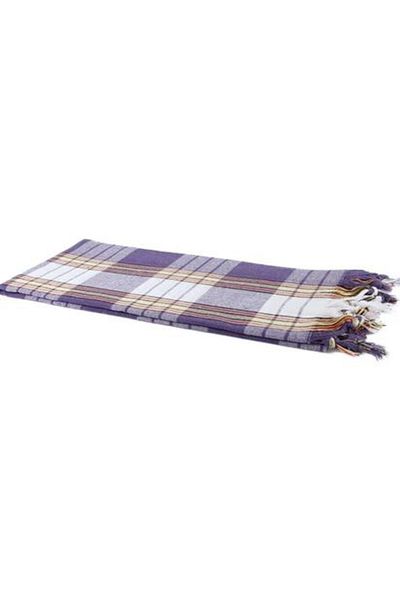 GOLDRİSE Clasic Băi Turcească Peştemală 80x170 Cm Husă Culoare Mov Cu Husă