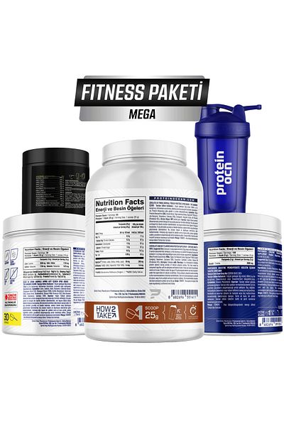 Proteinocean Mega Fitness Pack - Choconut Strawberry Lemon