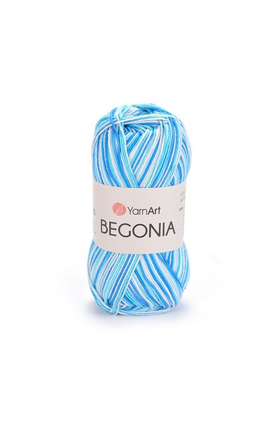 Yarnart Begonia Melange - Ebruli, Mercerized Χειροποίητο Πλεκτό Ebruli-510