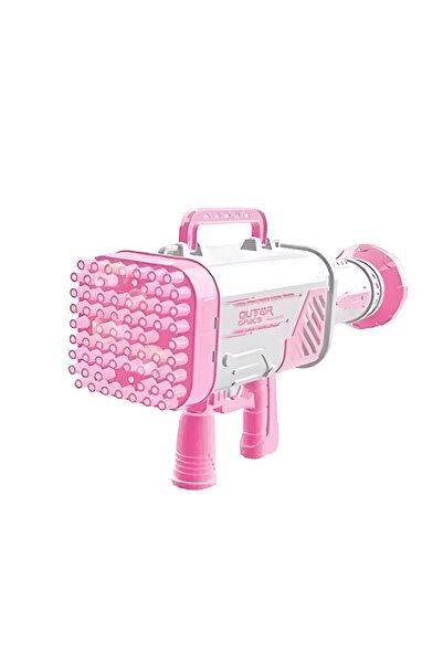 rexa آلة فقاعات كهربائية من طراز جاتلينج، صانع فقاعات صاروخي، ألعاب صيفية