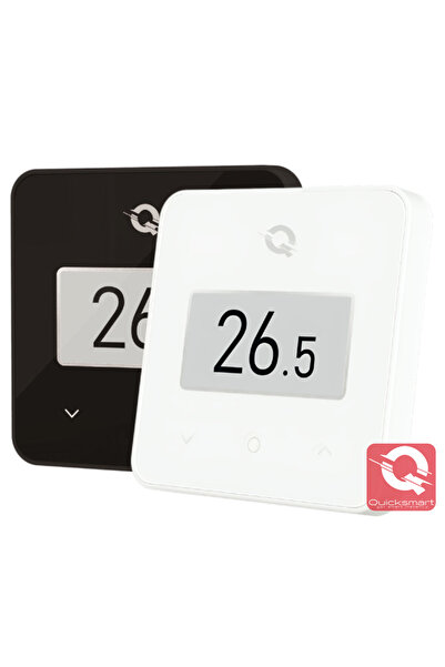 Quicksmart Kit Automatizare Pardoseala Wireless Q20, Controller 2x 8 zone, 4x termostat Q30, Gateway Hub, Contr