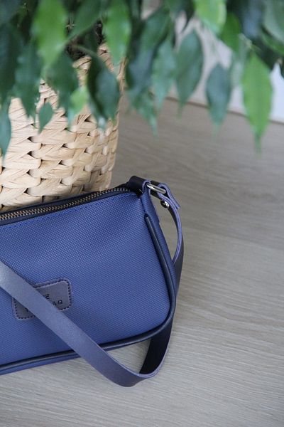 REVENKO Mini Navy Blue Tote Bag Hand and Shoulder Bag