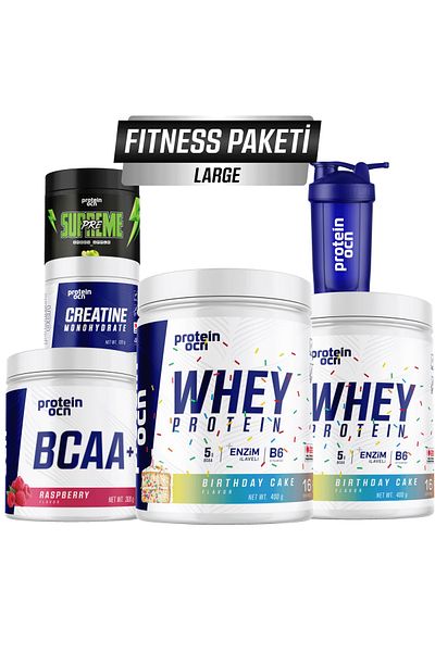 Proteinocean Fitness Pack Large - Birthday Cake Raspberry