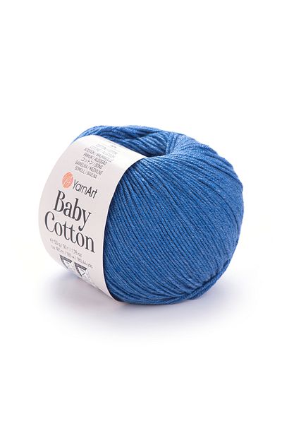 Yarnart Baby Cotton - Baby Hand Knitting Rope Jeans Blue-447